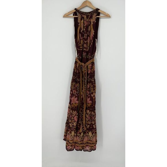 FARM Rio Dresses & Skirts - FARM Rio Sleeveless in Burgundy Floral Dress